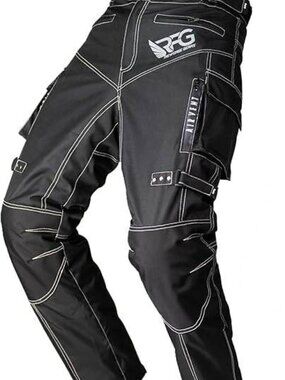 NEW REVFORGE GEARS Men’s Motorcycle Riding Pants Black